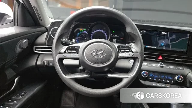 Hyundai Avante Hybrid (CN7) 2021 Белый из Кореи, фото 4