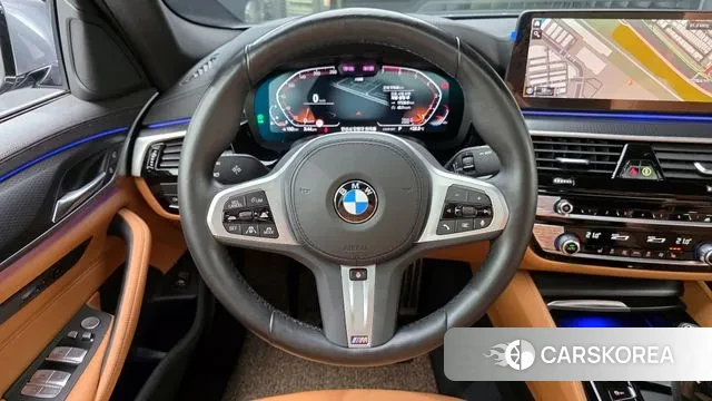 BMW 5 Series (G30) 2023 Серый из Кореи, фото 4