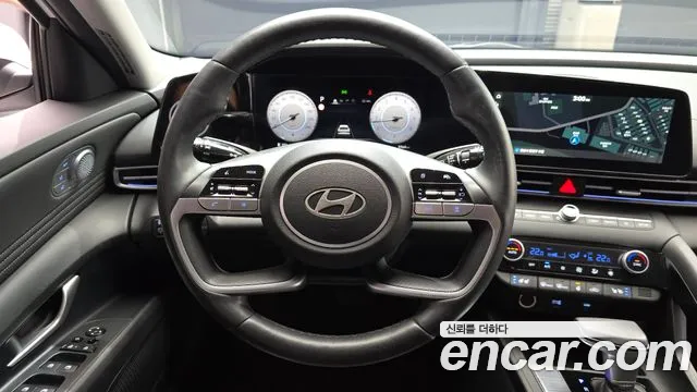 Hyundai The New Avante (CN7) 2023 Белый из Кореи, фото 4