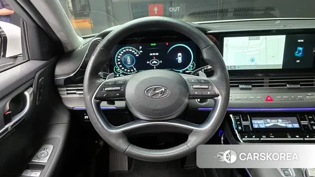 Hyundai The New Grandeur IG Hybrid 2021 Белый из Кореи, фото 4