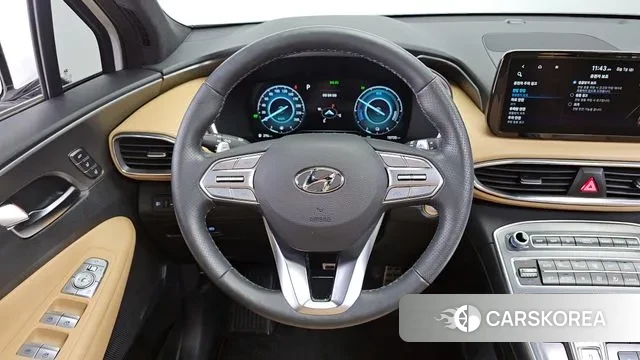 Hyundai The New Santa Fe 2023 Белый из Кореи, фото 4