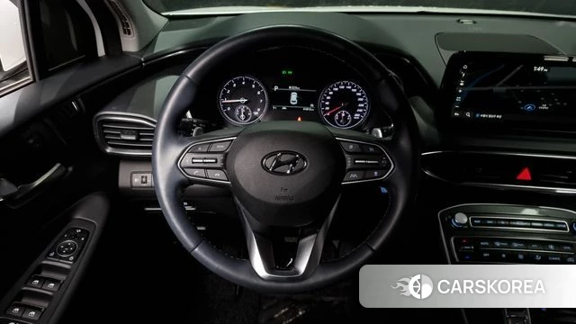 Hyundai The New Santa Fe 2023 Белый из Кореи, фото 4