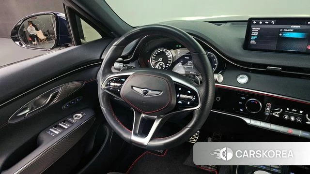 Genesis GV70 2021 Синий из Кореи, фото 4