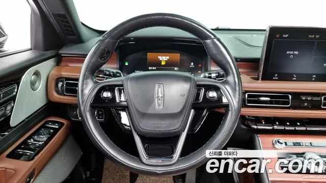 Lincoln Aviator 2nd generation 2022 Серый из Кореи, фото 4