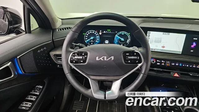 Kia K8 Hybrid 2022 Черный из Кореи, фото 4