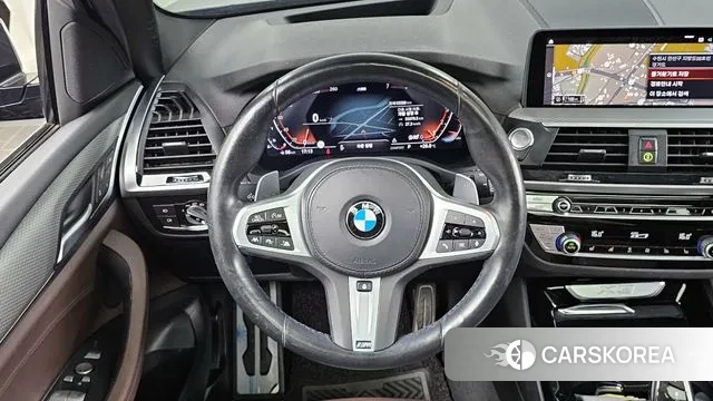 BMW X3 (G01) 2021 Черный из Кореи, фото 4