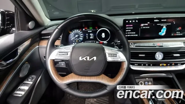 Kia The New K9 2nd generation 2021 Черный из Кореи, фото 4