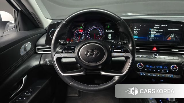 Hyundai Avante (CN7) 2022 Белый из Кореи, фото 4