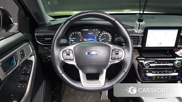 Ford Explorer 6th Generation 2021 Белый из Кореи, фото 4