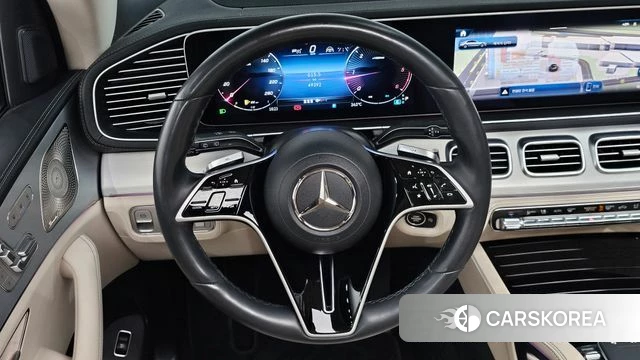 Mercedes-Benz GLE-Class W167 2023 Темно-зеленый из Кореи, фото 4