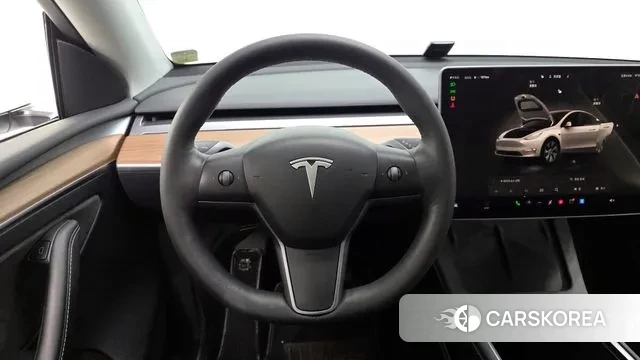 Tesla Model Y 2022 Белый из Кореи, фото 4