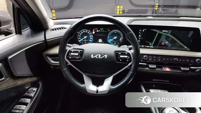 Kia K8 Hybrid 2021 Серый из Кореи, фото 4