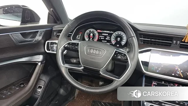 Audi A7 (4K) 2023 Белый из Кореи, фото 4