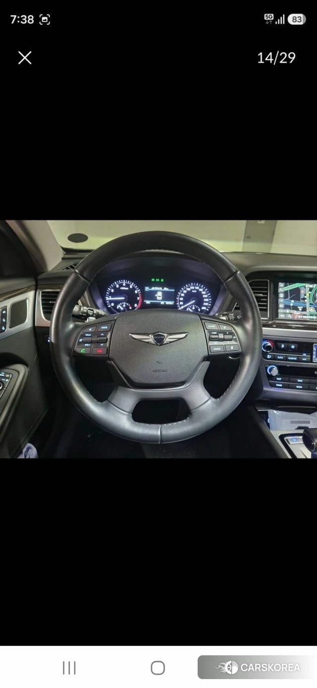 Genesis G80 2019 Серый из Кореи, фото 4