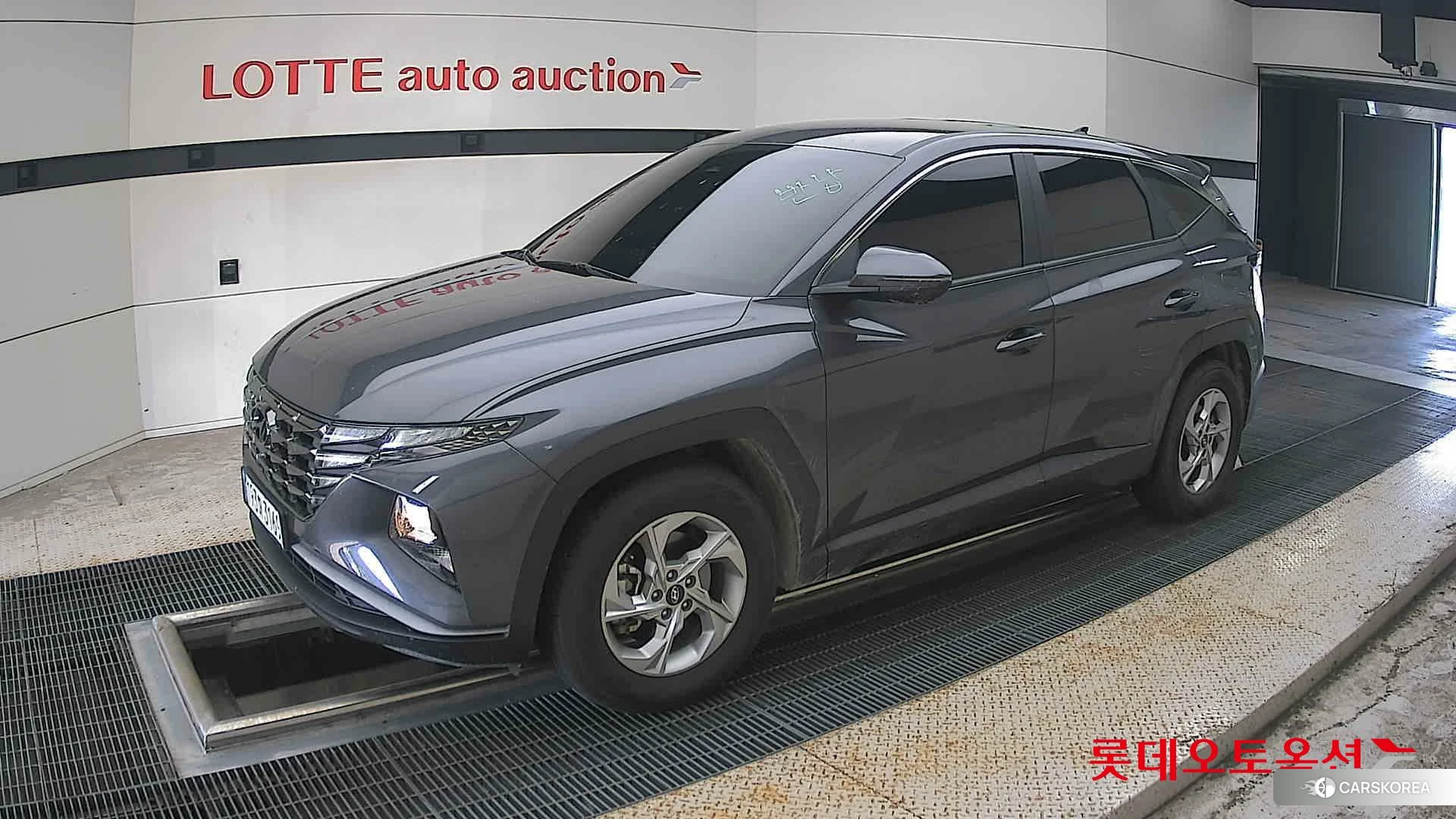 Hyundai Tucson 2022 Titanium Grey Metallic из Кореи, фото 4
