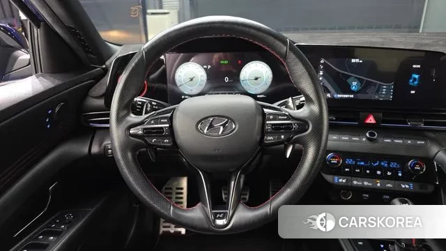 Hyundai Avante (CN7) 2021 Синий из Кореи, фото 4