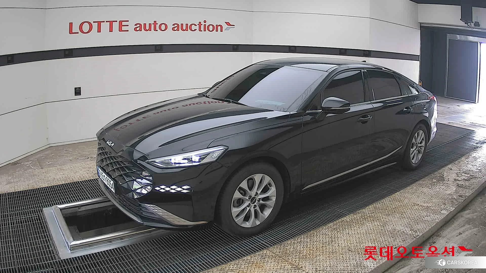 Kia K8 2022 Aurora Black Pearl из Кореи, фото 4