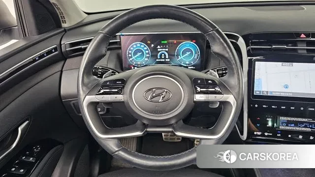 Hyundai Tucson Hybrid (NX4) 2021 Белый из Кореи, фото 4