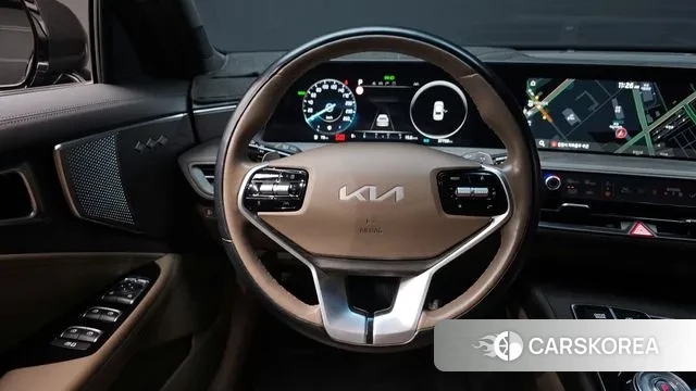 Kia K8 Hybrid 2022 Серый из Кореи, фото 4