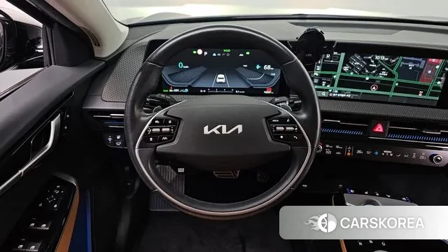 Kia EV6 2022 Черный из Кореи, фото 4