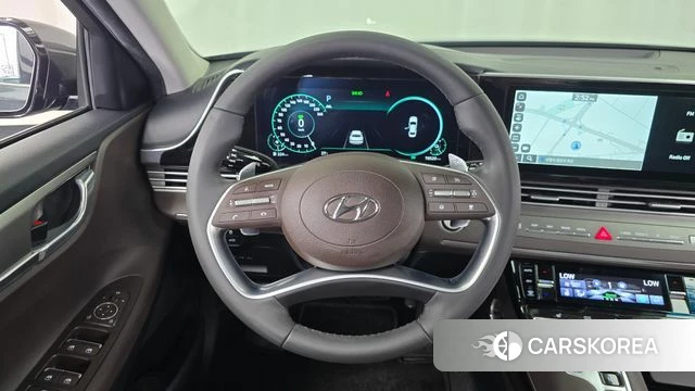 Hyundai The New Grandeur IG Hybrid 2022 Серый из Кореи, фото 4