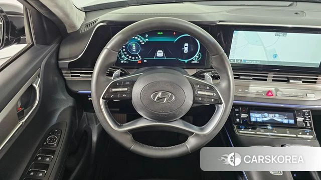 Hyundai The New Grandeur IG Hybrid 2022 Черный из Кореи, фото 4