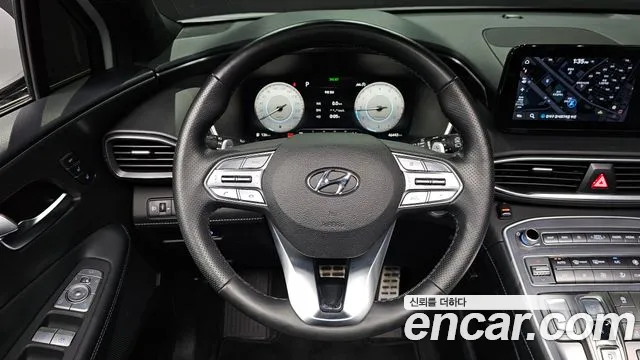 Hyundai The New Santa Fe 2021 Серебристо-серый из Кореи, фото 4