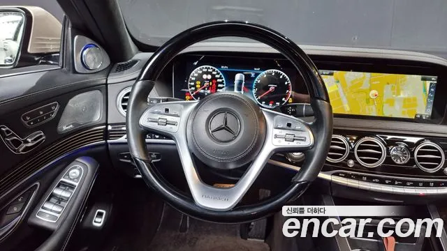 Mercedes-Benz S-Class W222 2019 Серебряный двухцветный из Кореи, фото 4