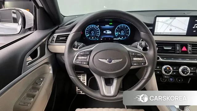 Genesis The New G70 2022 Светло-серебряный цвет из Кореи, фото 4