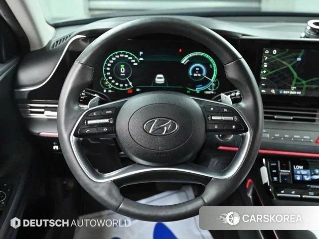 Hyundai The New Grandeur IG Hybrid 2021 Серый из Кореи, фото 4