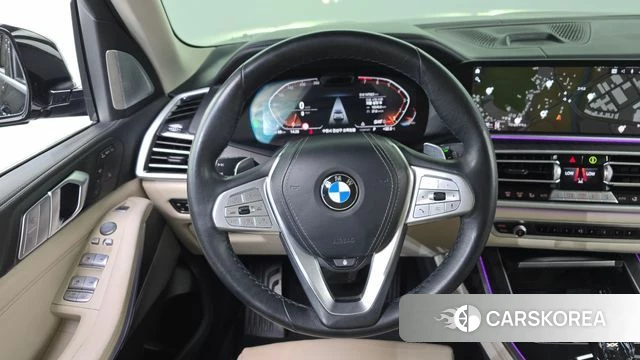 BMW X7 (G07) 2021 Черный из Кореи, фото 4