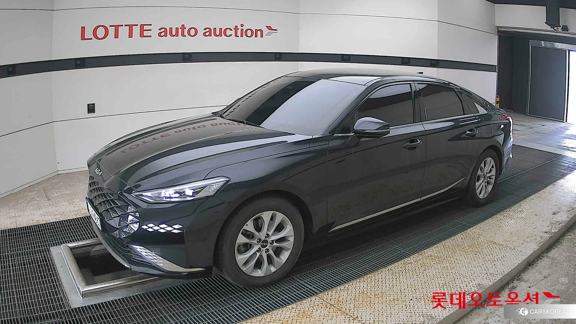 Kia K8 2023 Gravity Blue из Кореи, фото 4