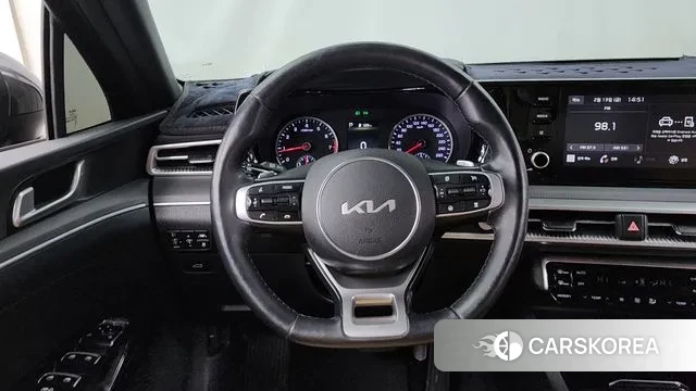 Kia K5 3rd generation 2022 Серый из Кореи, фото 4