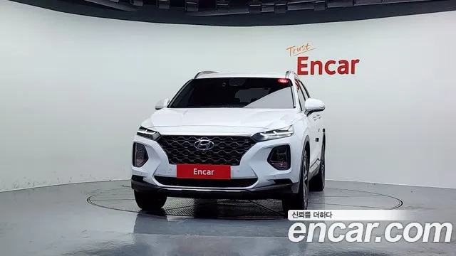Hyundai Santa Fe TM 2019 Белый из Кореи, фото 4