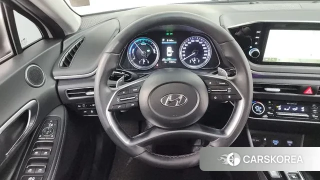 Hyundai Sonata Hybrid (DN8) 2021 Белый из Кореи, фото 4