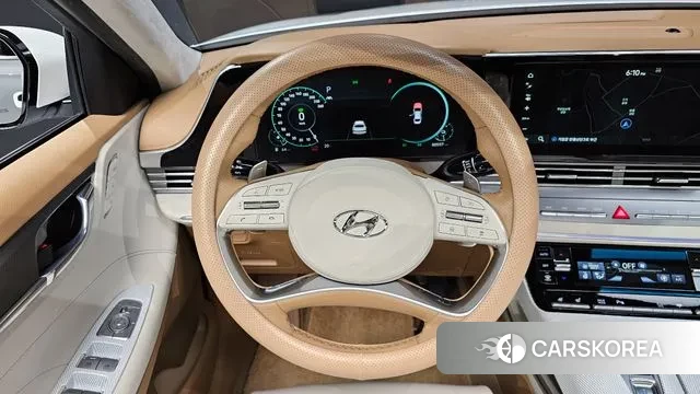 Hyundai The New Grandeur IG Hybrid 2021 Белый из Кореи, фото 4