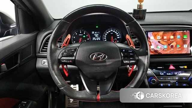 Hyundai Avante AD 2018 Черный из Кореи, фото 4