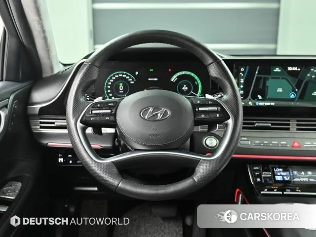 Hyundai The New Grandeur IG Hybrid 2019 Белый из Кореи, фото 4