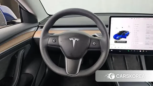 Tesla Model 3 2021 Синий из Кореи, фото 4