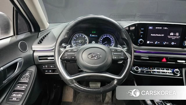 Hyundai Sonata (DN8) 2022 Белый из Кореи, фото 4