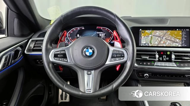BMW 4 Series (G22) 2021 Черный из Кореи, фото 4