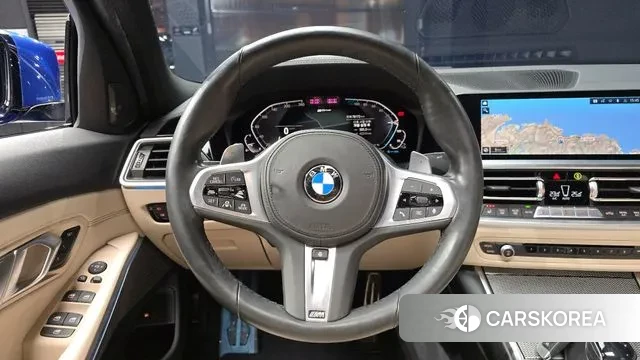 BMW 3 Series (G20) 2020 Синий из Кореи, фото 4