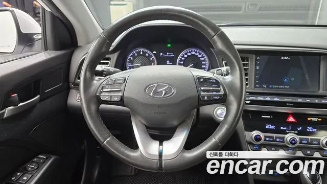 Hyundai The New Avante AD 2018 Белый из Кореи, фото 4