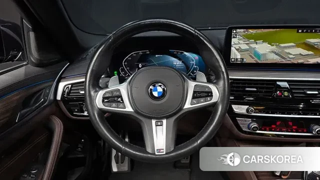 BMW 5 Series (G30) 2021 Черный из Кореи, фото 4