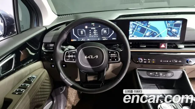 Kia The New Carnival 4th Generation 2023 Небесно-голубой из Кореи, фото 4