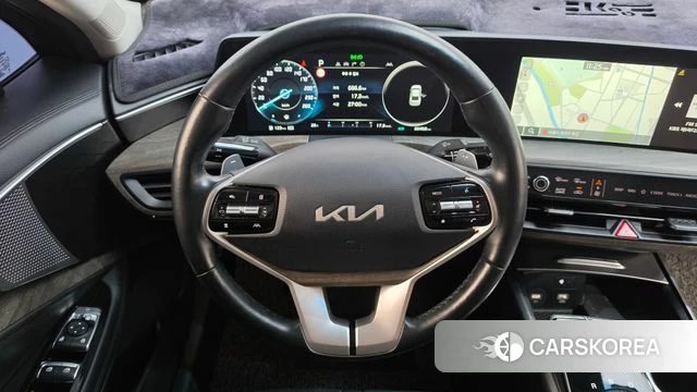 Kia K8 Hybrid 2021 Серый из Кореи, фото 4