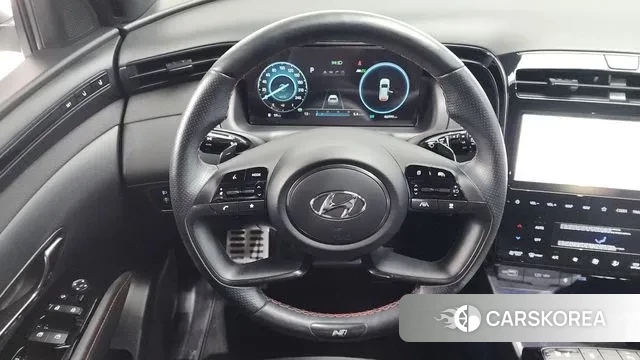 Hyundai Tucson Hybrid (NX4) 2022 Белый из Кореи, фото 4