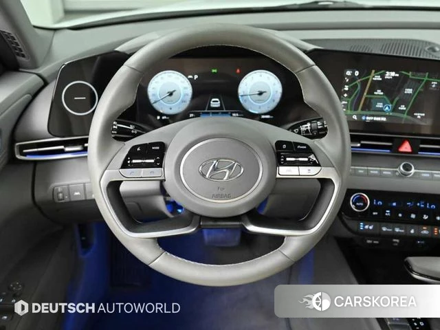 Hyundai Avante (CN7) 2022 Белый из Кореи, фото 4