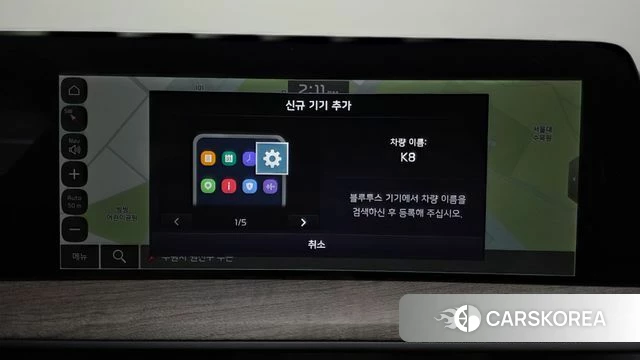 Kia K8 2021 Серый из Кореи, фото 4