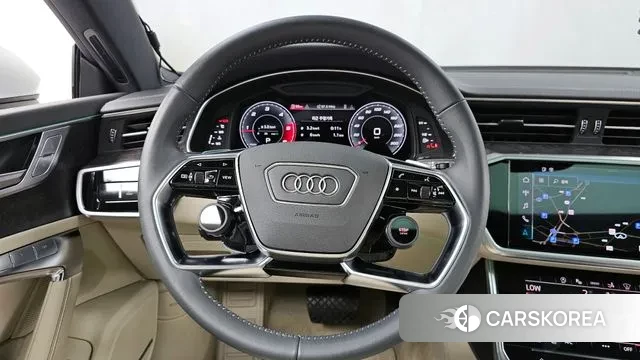 Audi A7 (4K) 2021 Белый из Кореи, фото 4
